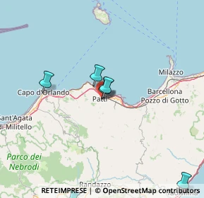 Mappa Contrada Santo Spirito, 98066 Patti ME, Italia (33.8325)