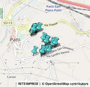 Mappa Piazzale Antonio Lai, 98066 Patti ME, Italia (0.28966)