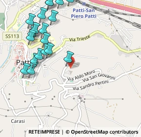 Mappa Contrada Santo Spirito, 98066 Patti ME, Italia (0.6915)