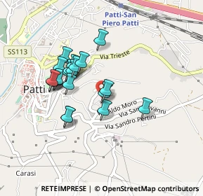 Mappa Contrada Santo Spirito, 98066 Patti ME, Italia (0.415)