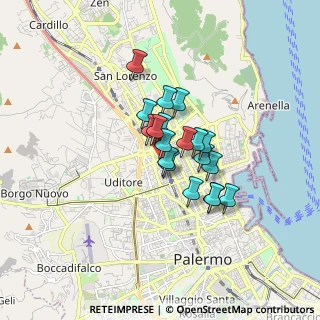 Mappa Largo Montalto, 90144 Palermo PA, Italia (1.20947)