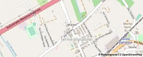 Mappa Terme Vigliatore