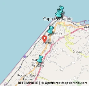 Mappa SP 148, 98071 Capo d'Orlando ME (2.33636)