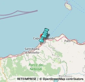 Mappa SP 148, 98071 Capo d'Orlando ME (36.73867)