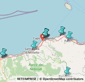 Mappa SP 148, 98071 Capo d'Orlando ME (17.9925)