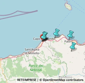 Mappa SP 148, 98071 Capo d'Orlando ME (30.15692)