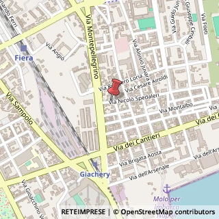 Mappa Via Nicolò Spedalieri, 3, 90142 Palermo, Palermo (Sicilia)