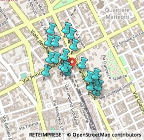 Mappa Via Pietro Ruzzolone, 90144 Palermo PA, Italia (0.18)