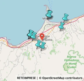 Mappa Vico I Casale, 98051 Barcellona Pozzo di Gotto ME, Italia (6.93455)