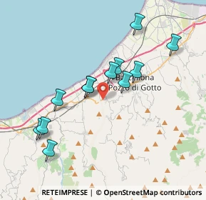 Mappa Vicolo III Colonna, 98051 Barcellona Pozzo di Gotto ME, Italia (3.95667)