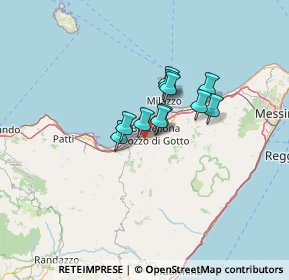 Mappa Vicolo III Colonna, 98051 Barcellona Pozzo di Gotto ME, Italia (8.78455)