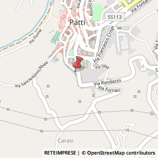 Mappa Via Magretti, 9, 98066 Patti, Messina (Sicilia)