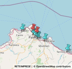 Mappa Banchina Puntone, 90133 Palermo PA, Italia (31.94462)