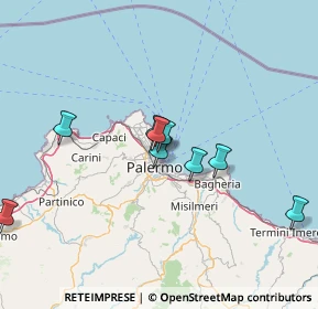 Mappa Banchina Puntone, 90133 Palermo PA, Italia (35.14462)