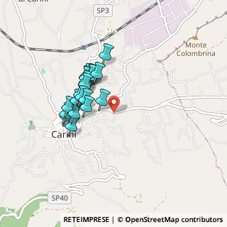 Mappa Via Torretta, 90044 Carini PA, Italia (0.8345)
