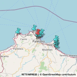 Mappa Via Duca della Verdura, 90142 Palermo PA, Italia (10.26545)