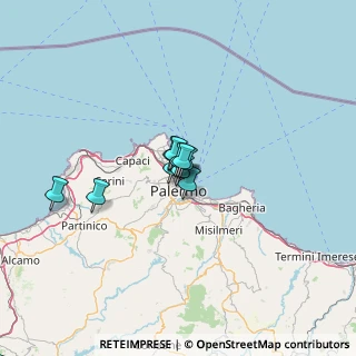 Mappa Via Duca della Verdura, 90142 Palermo PA, Italia (11.39636)