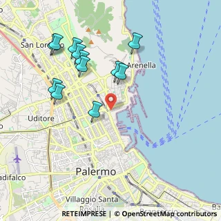 Mappa Via Dell' Arsenale, 90133 Palermo PA, Italia (2.29083)