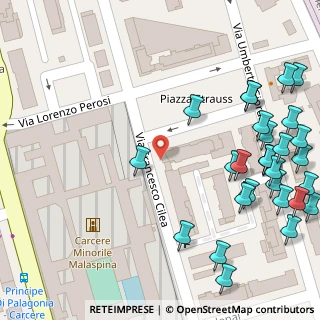 Mappa Via Francesco Cilea, 90144 Palermo PA, Italia (0.0931)