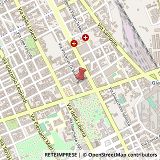 Mappa Via Francesco Laurana,  60, 90143 Palermo, Palermo (Sicilia)