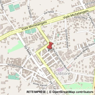 Mappa Via Arico, 27, 90145 Palermo, Palermo (Sicilia)