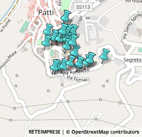Mappa Via Randazzo, 98066 Patti ME, Italia (0.16429)
