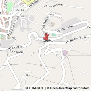 Mappa Via Croce Segreto, 38/A, 98066 Patti, Messina (Sicilia)