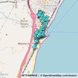 Mappa S.S. 114 Km 6.180 svincolo A18 Tremestieri, 98128 Messina ME, Italia (0.34286)
