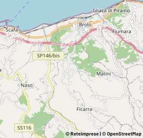 Mappa Strada provinciale 146, 98062 Naso ME, Italia (1.74)