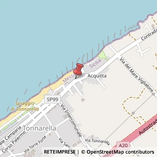 Mappa Via Comunale Acquitta, 27, 98050 Terme Vigliatore, Messina (Sicilia)