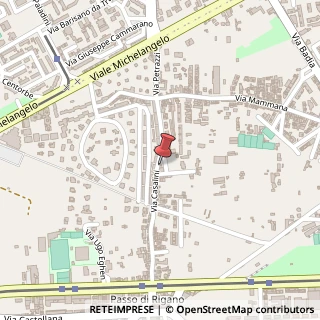 Mappa Via Casalini, 149, 90135 Palermo, Palermo (Sicilia)
