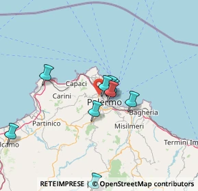 Mappa 90145 Palermo PA, Italia (36.80214)