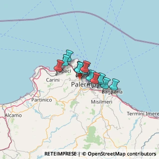 Mappa 90145 Palermo PA, Italia (7.495)