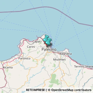 Mappa 90145 Palermo PA, Italia (51.87636)