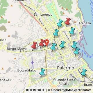 Mappa 90145 Palermo PA, Italia (2.29167)