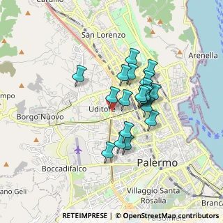 Mappa 90145 Palermo PA, Italia (1.46)