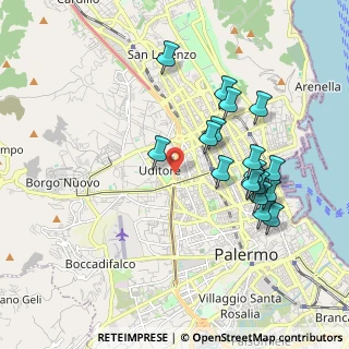 Mappa 90145 Palermo PA, Italia (2.08778)
