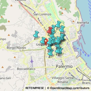 Mappa 90145 Palermo PA, Italia (1.218)