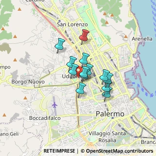 Mappa 90145 Palermo PA, Italia (1.20615)