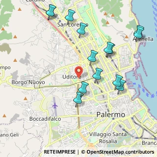 Mappa 90145 Palermo PA, Italia (2.60286)