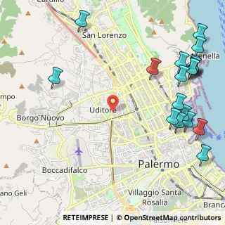 Mappa 90145 Palermo PA, Italia (3.37053)