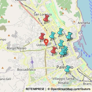 Mappa 90145 Palermo PA, Italia (1.87)