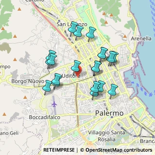 Mappa 90145 Palermo PA, Italia (1.784)