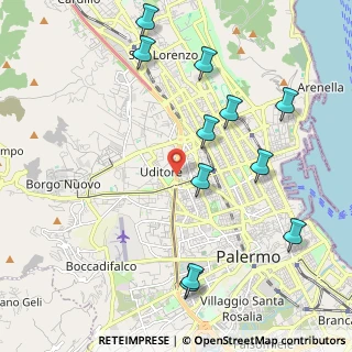 Mappa 90145 Palermo PA, Italia (2.64818)