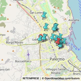Mappa 90145 Palermo PA, Italia (1.75842)