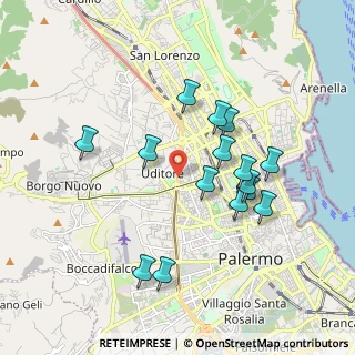 Mappa 90145 Palermo PA, Italia (1.94933)