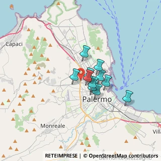 Mappa 90145 Palermo PA, Italia (2.28273)