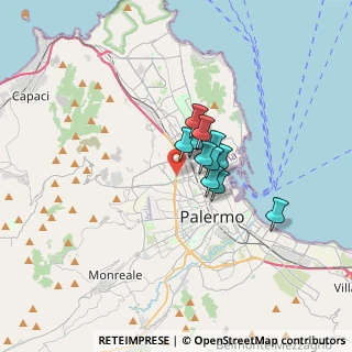 Mappa 90145 Palermo PA, Italia (2.14273)