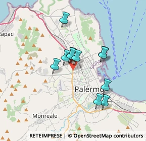 Mappa 90145 Palermo PA, Italia (3.12)