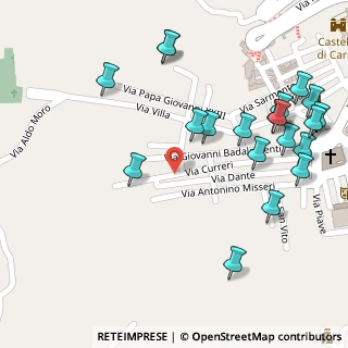 Mappa Piazza Monsignor Tommaso Mannino, 90044 Carini PA, Italia (0.175)